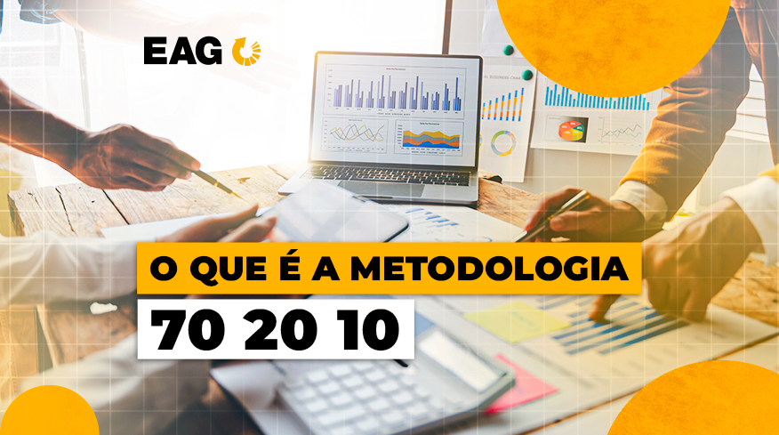 ||metodologia 70/20/10 - imagem q ilustra o texto