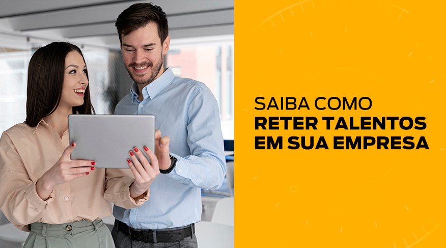 Saiba como reter talentos em sua empresa||Blocos de madeira com ícones de pessoas e um destacado em vermelho, representando como reter talentos na empresa